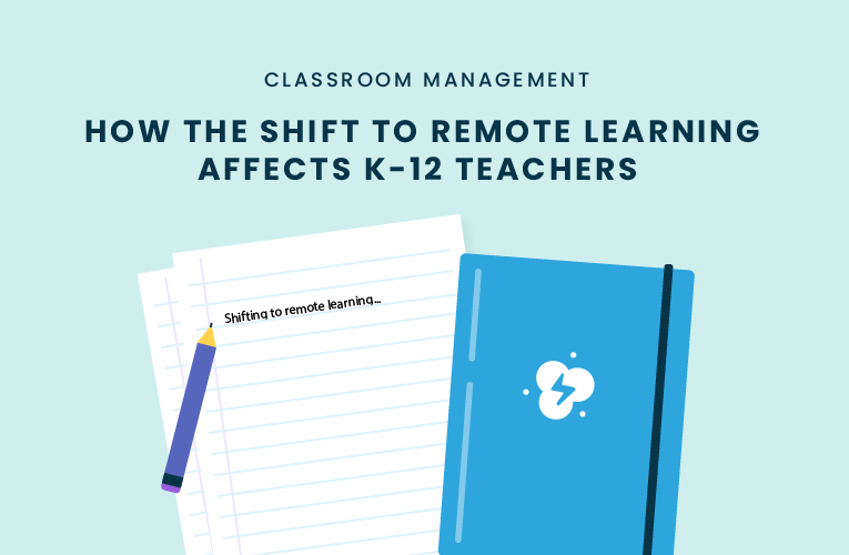 shift to remote learning k12 teachers
