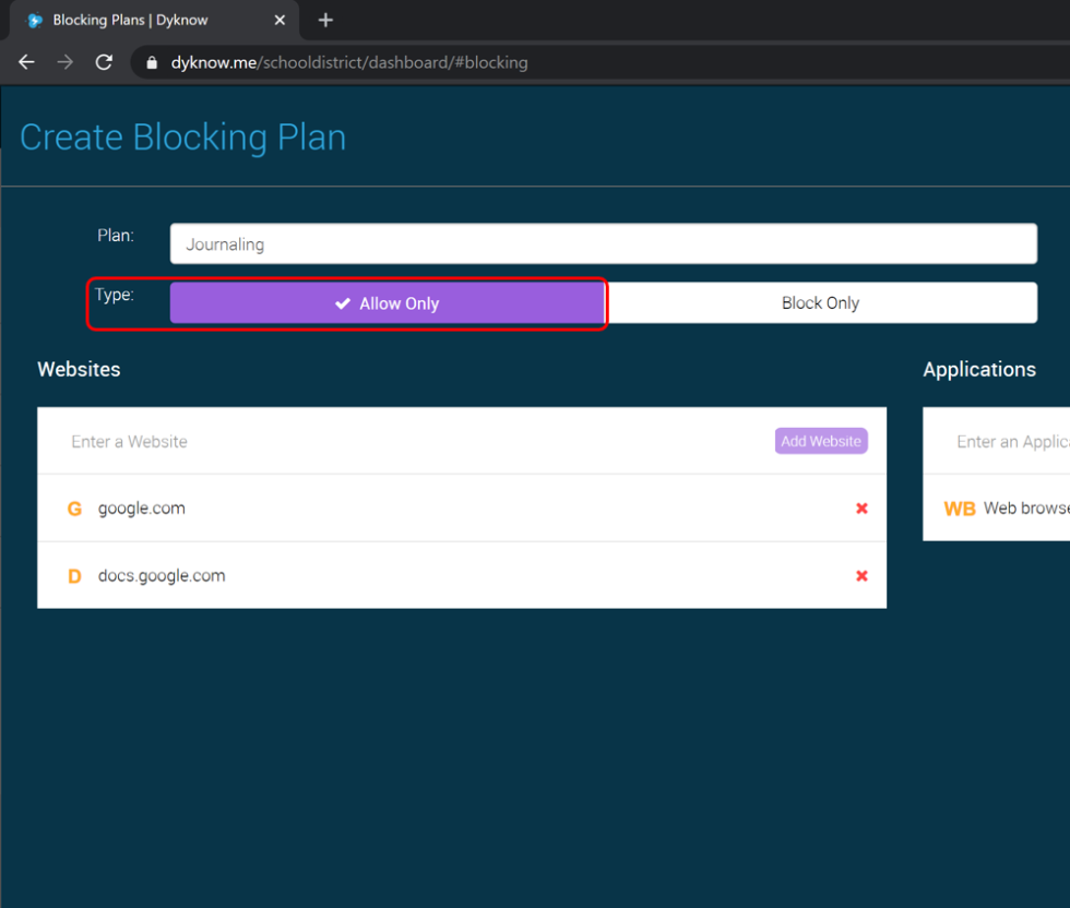 A Breakdown of Dyknow Blocking Methods Dyknow