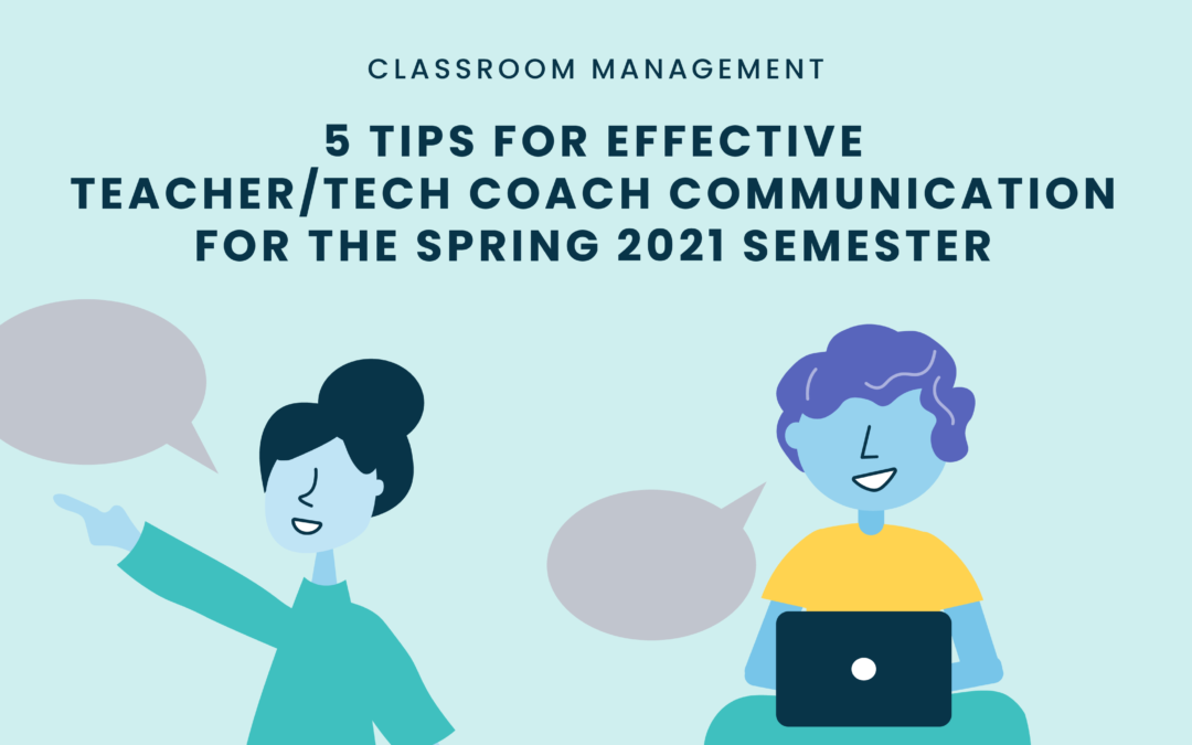 teacher tech coach communication 2021