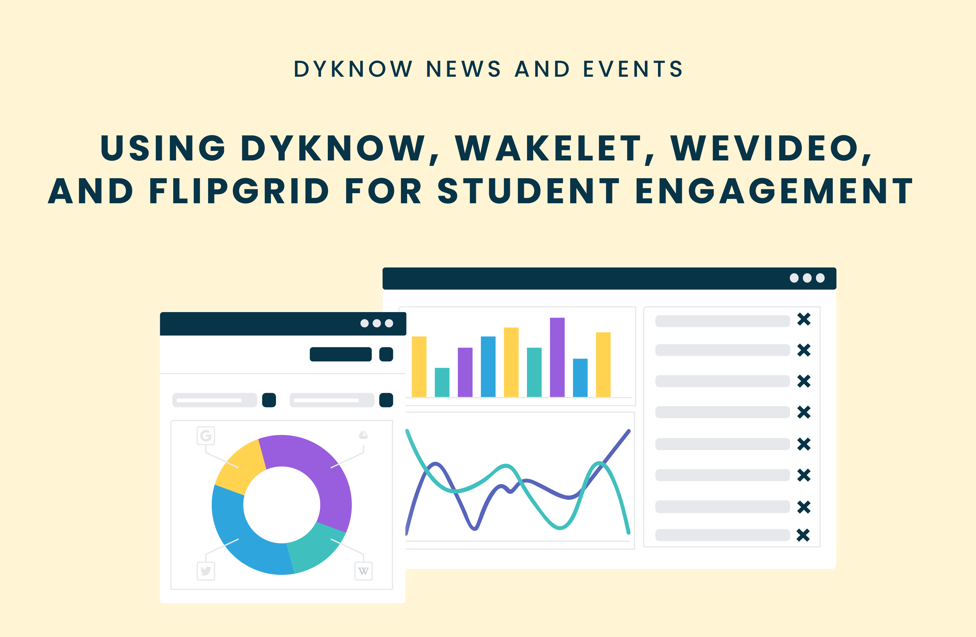 dyknow wakelet wevideo flipgrid student engagement