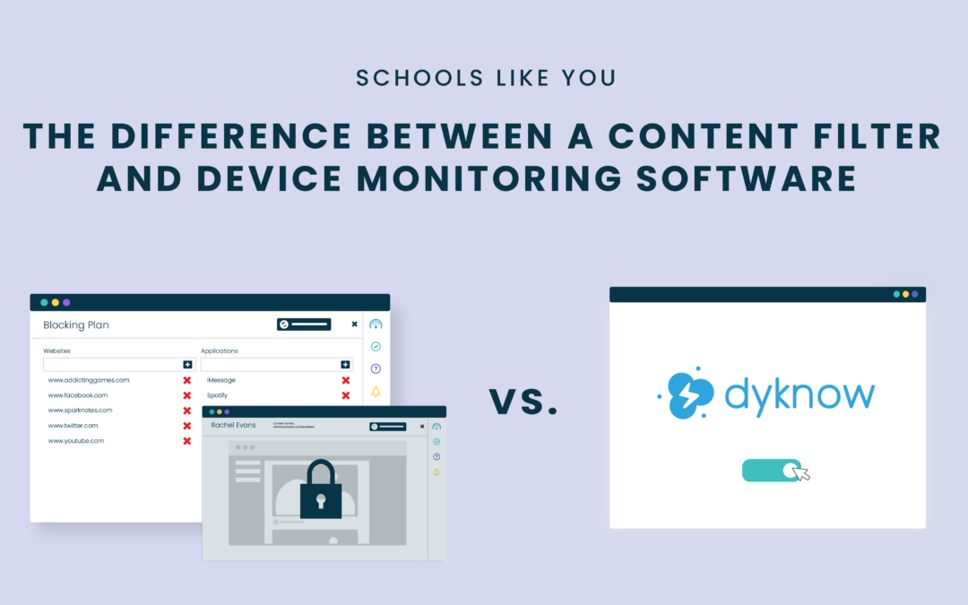 The Difference between Content Filters and Device Monitoring Software